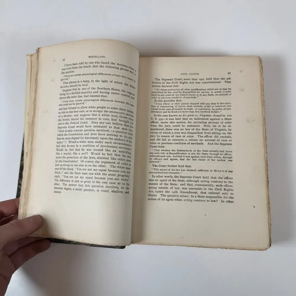 The Works of Robert G. Ingersoll Vol 11 Miscellany Dresden Edition 1902 Antique